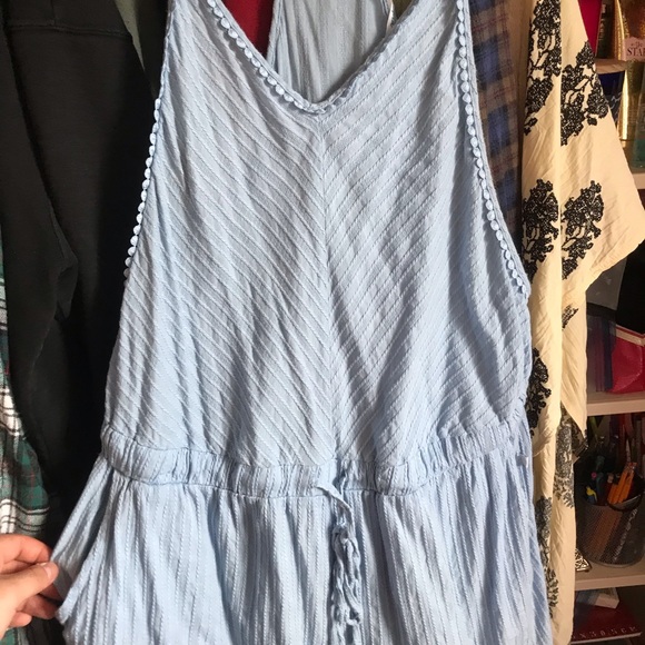 light blue beach romper/coverup - Picture 1 of 5